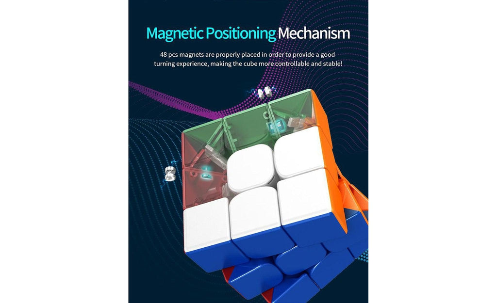 MoYu RS3 M 2021 3x3 (Magnetic, MagLev) - Rubik 3x3 Nam Châm Đệm Từ MoYu - Hình ảnh bổ sung 6