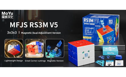 MoYu RS3 M 3x3 V5 (Magnetic) - Dual-Adjustment