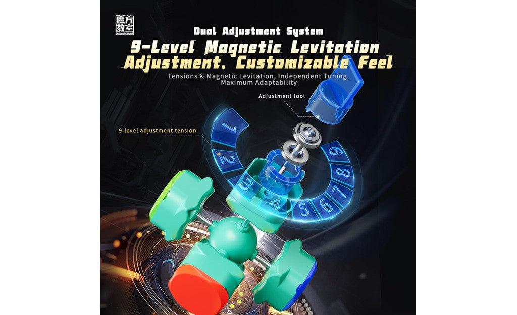 MoYu RS3 M 3x3 V5 (Magnetic, MagLev, Ball-Core, UV Coated) + Robot Box - Rubik 3x3 Cao Cấp Chính Hãng MoYu MoYu - ảnh 5 - Rub