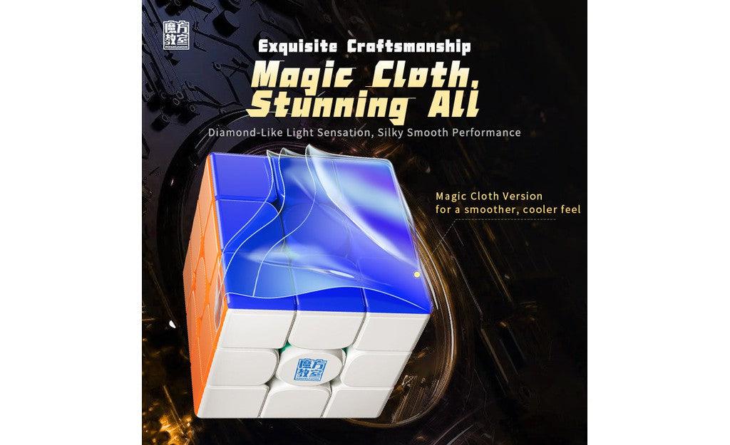 MoYu RS3 M 3x3 V5 (Magnetic, MagLev, Ball-Core, UV Coated) + Robot Box - Rubik 3x3 Cao Cấp Chính Hãng MoYu