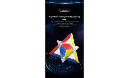 MoYu RS3 Pyraminx (Magnetic) Rubik Tam Giác Nam Châm MoYu RS3 MoYu - ảnh 2 - Pyraminx