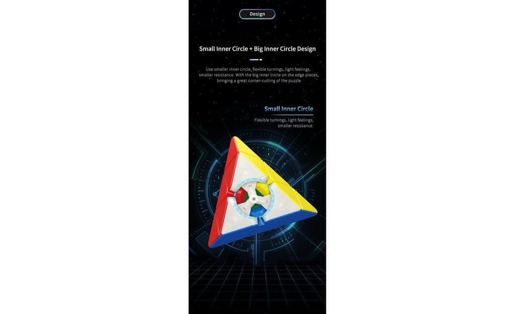 MoYu RS3 Pyraminx (Magnetic) Rubik Tam Giác Nam Châm MoYu RS3