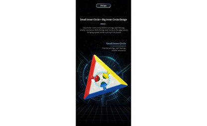 MoYu RS3 Pyraminx (Magnetic) Rubik Tam Giác Nam Châm MoYu RS3