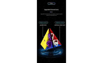 MoYu RS3 Pyraminx (Magnetic) Rubik Tam Giác Nam Châm MoYu RS3 MoYu - ảnh 4 - Pyraminx