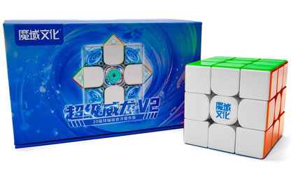 MoYu Super WeiLong Rs3m V2 Rubik 3x3 Nam Châm MagLev Ball-Core MoYu - Hình ảnh sản phẩm