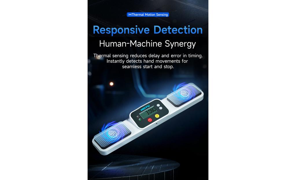 MoYu Timer V2 - Đồng Hồ Bấm Giờ Rubik Chuyên Nghiệp MoYu - Góc nhìn khác 3