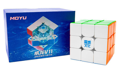 MoYu WeiLong 3x3 V11 (Magnetic, Ball-Core, UV Coated) - Rubik 3x3 Tốc Độ Cao Cấp - MoYu - Hình ảnh sản phẩm