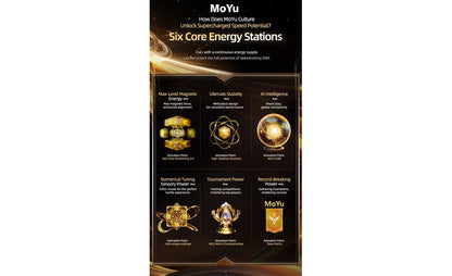 MoYu WeiLong 3x3 V11 (Magnetic, MagLev, 20-Magnet Ball-Core, UV Coated) - 18th Anniversary Edition - Rubik 3x3 Cao Cấp MoYu
