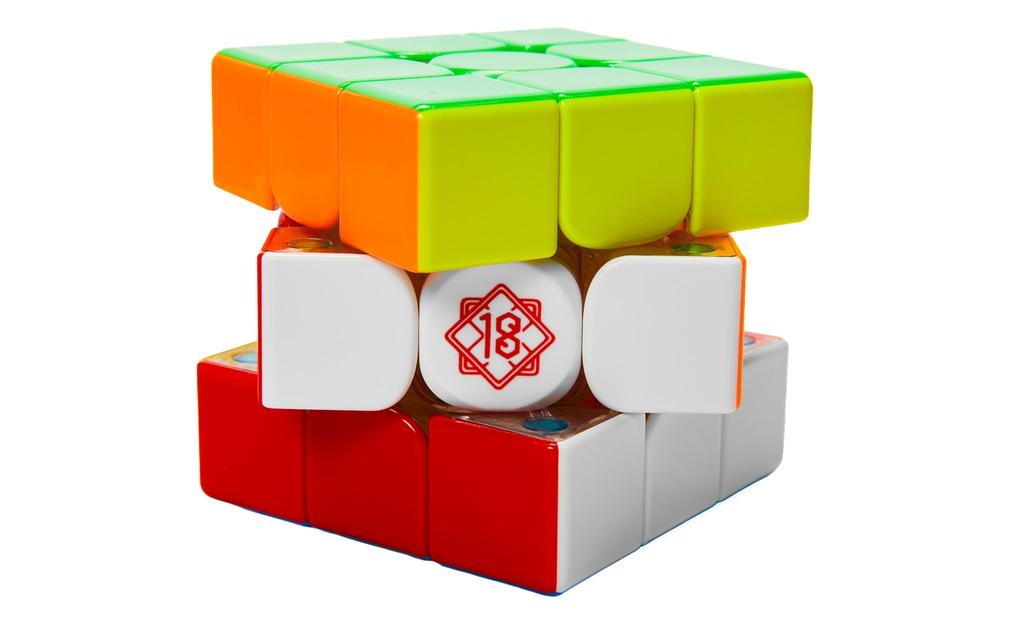 MoYu WeiLong 3x3 V11 (Magnetic, MagLev, 20-Magnet Ball-Core, UV Coated) - 18th Anniversary Edition - Rubik 3x3 Cao Cấp MoYu