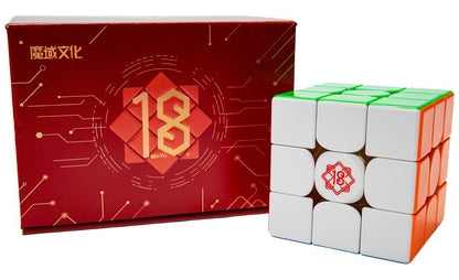 MoYu WeiLong 3x3 V11 (Magnetic, MagLev, 20-Magnet Ball-Core, UV Coated) - 18th Anniversary Edition - Rubik 3x3 Cao Cấp MoYu - Hình ảnh sản phẩm
