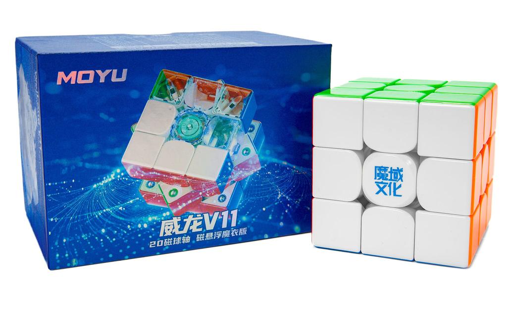 MoYu WeiLong 3x3 V11 (Nam Châm, MagLev, Ball-Core 20 Nam Châm, Phủ UV)