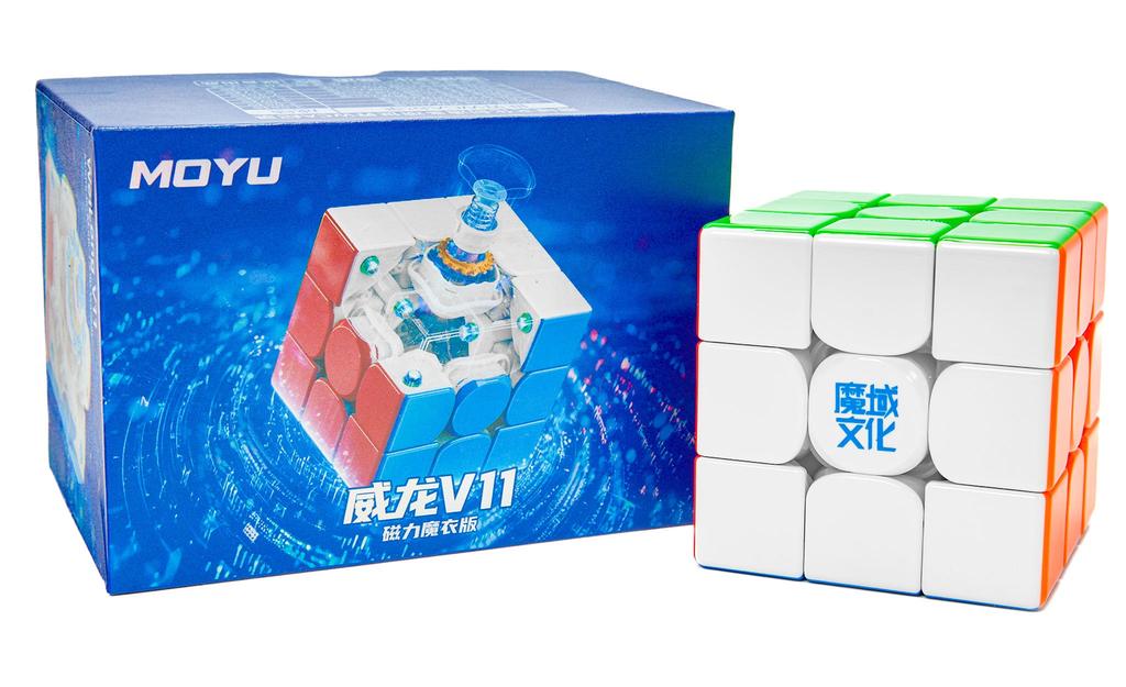 MoYu WeiLong 3x3 V11 (Magnetic, UV Coated) Rubik 3x3 Nam Châm Phủ UV MoYu - Hình ảnh sản phẩm