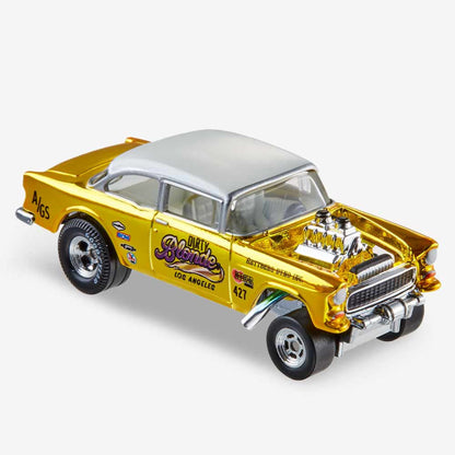 RLC sELECTIONs '55 Chevy Gasser - Mô Hình Xe Diecast Cao Cấp Hot Wheels Mattel Creations - Hình ảnh chi tiết 2