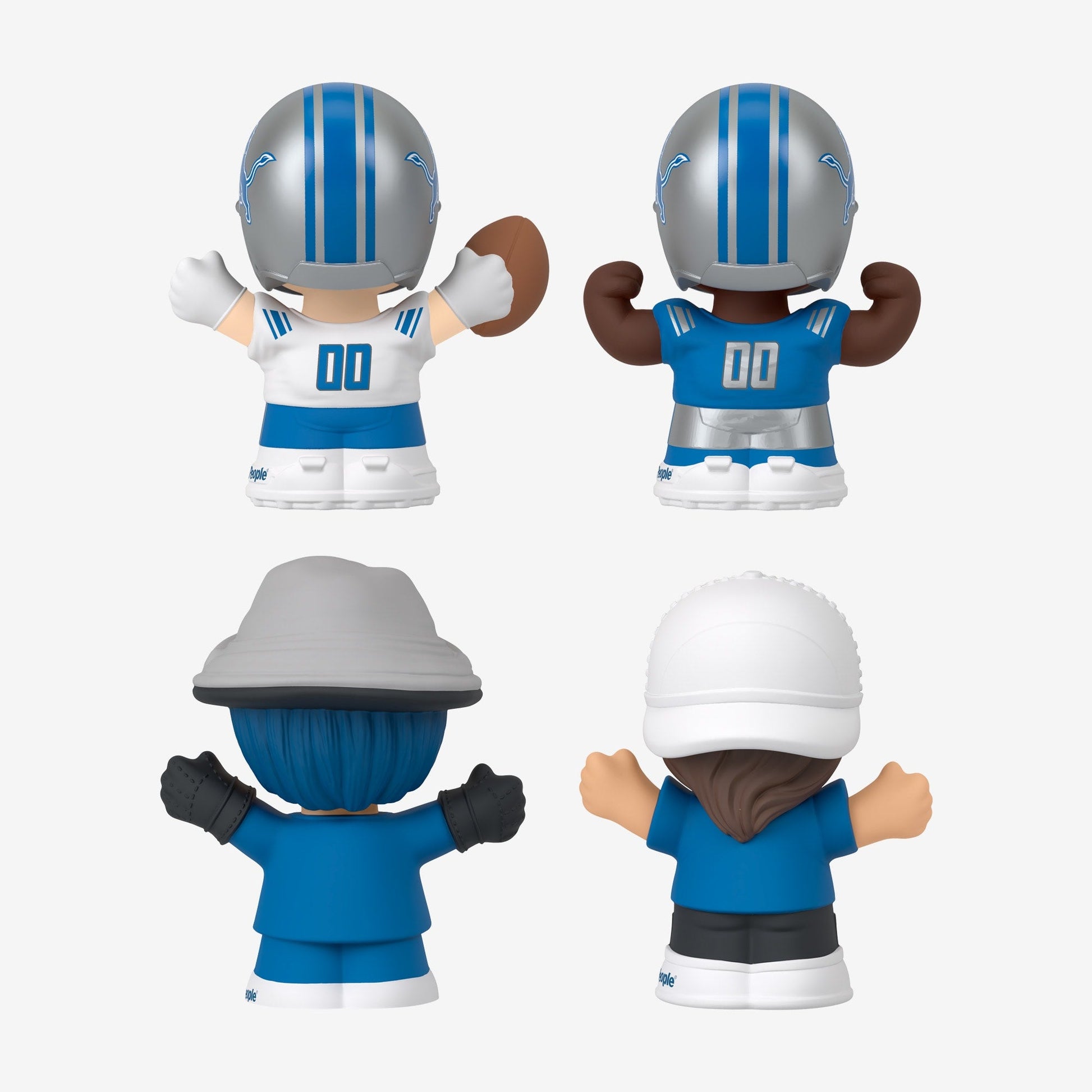 Little People Collector x NFL Detroit Lions Set - Bộ Mô Hình Đồ Chơi NFL Mattel Mattel - ảnh 1 - Figure Set