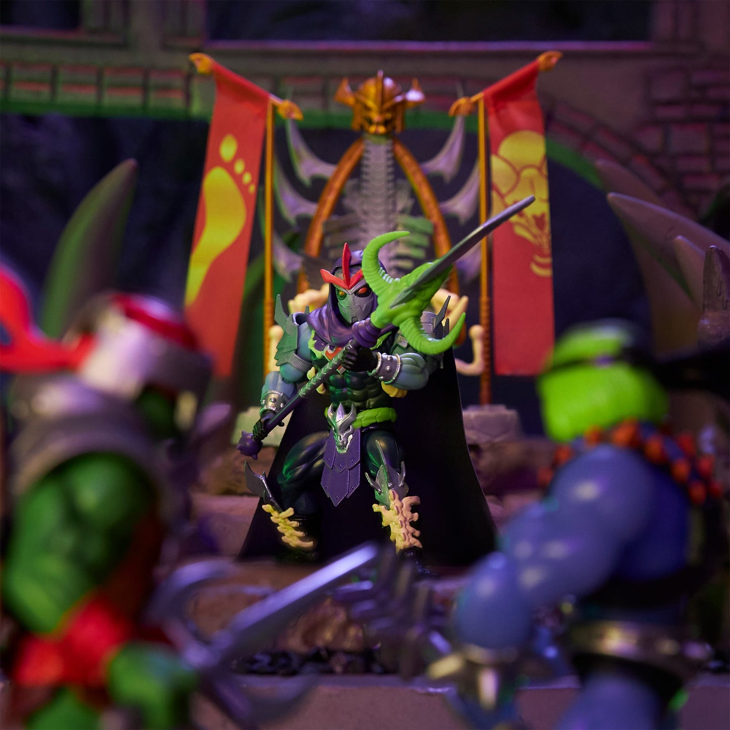 Turtles of Grayskull Skele-Shredder Action Figure