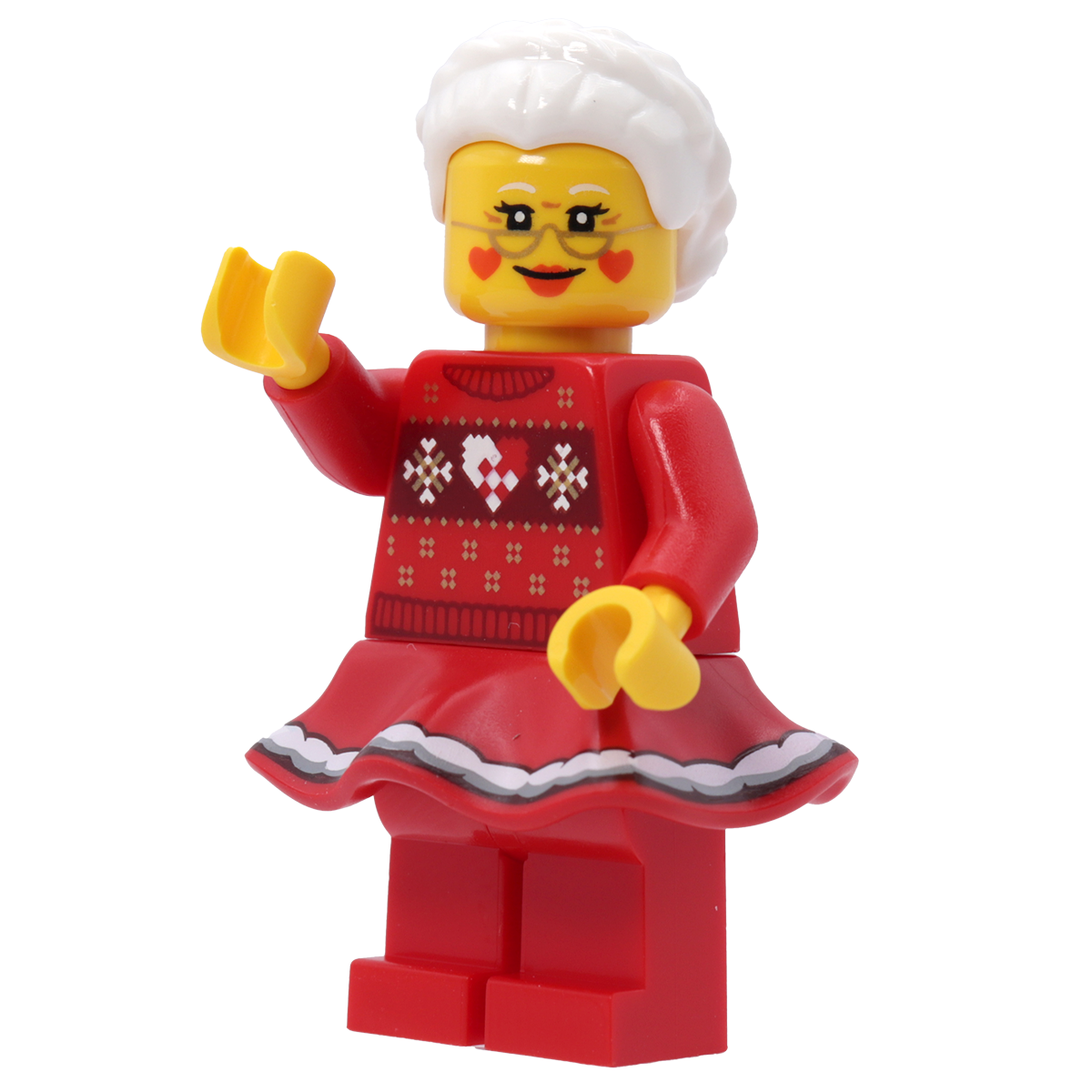 Minifigure Mrs Claus - Mô Hình Nhân Vật Bà Già Noel Chính Hãng LEGO - Hình ảnh sản phẩm