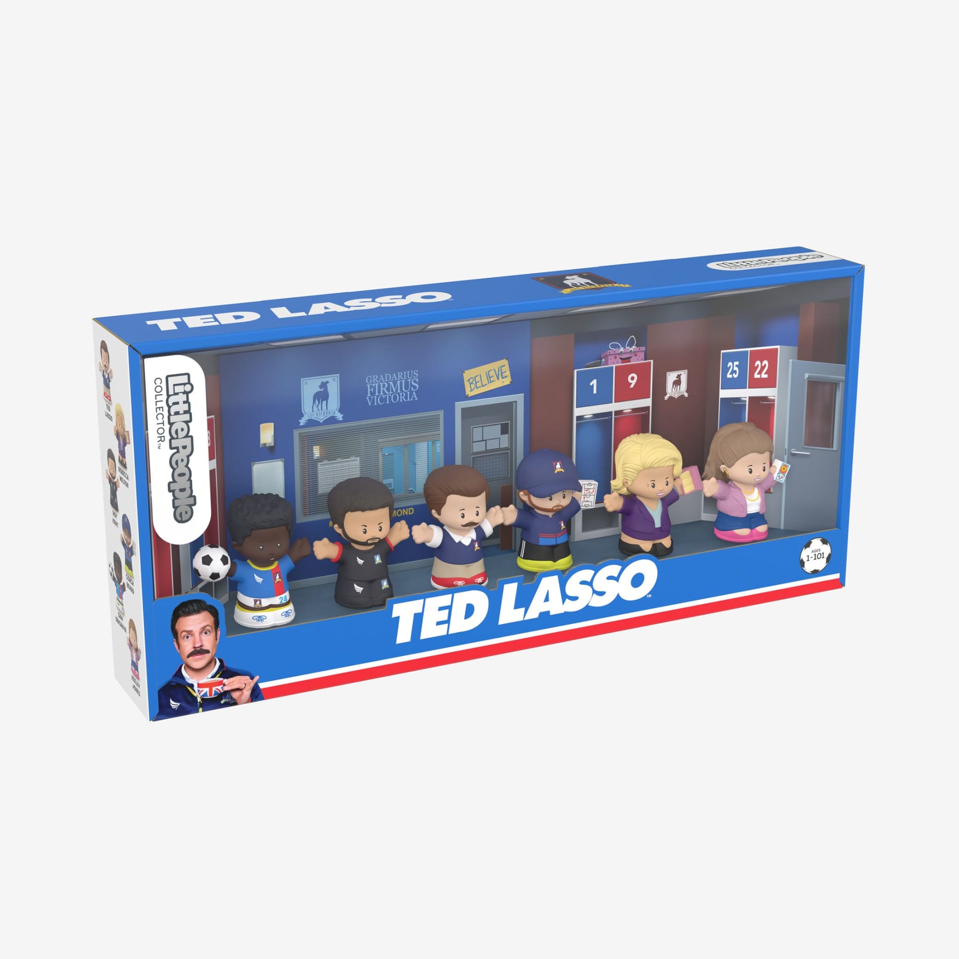Little People Collector Ted Lasso Special Edition Figure Set - Bộ Mô Hình Sưu Tầm Cao Cấp - Mattel Fisher-Price Fisher-Price 