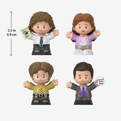 Little People Collector The Office Figures - Bộ 4 Mô Hình Nhân Vật Văn Phòng - Fisher-Price - Hình ảnh bổ sung 5