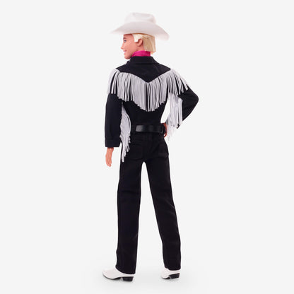Ken Doll in Black and White Western Outfit – Barbie The Movie - Búp Bê Ken Cao Bồi - Mattel Creations - Hình ảnh chi tiết 2