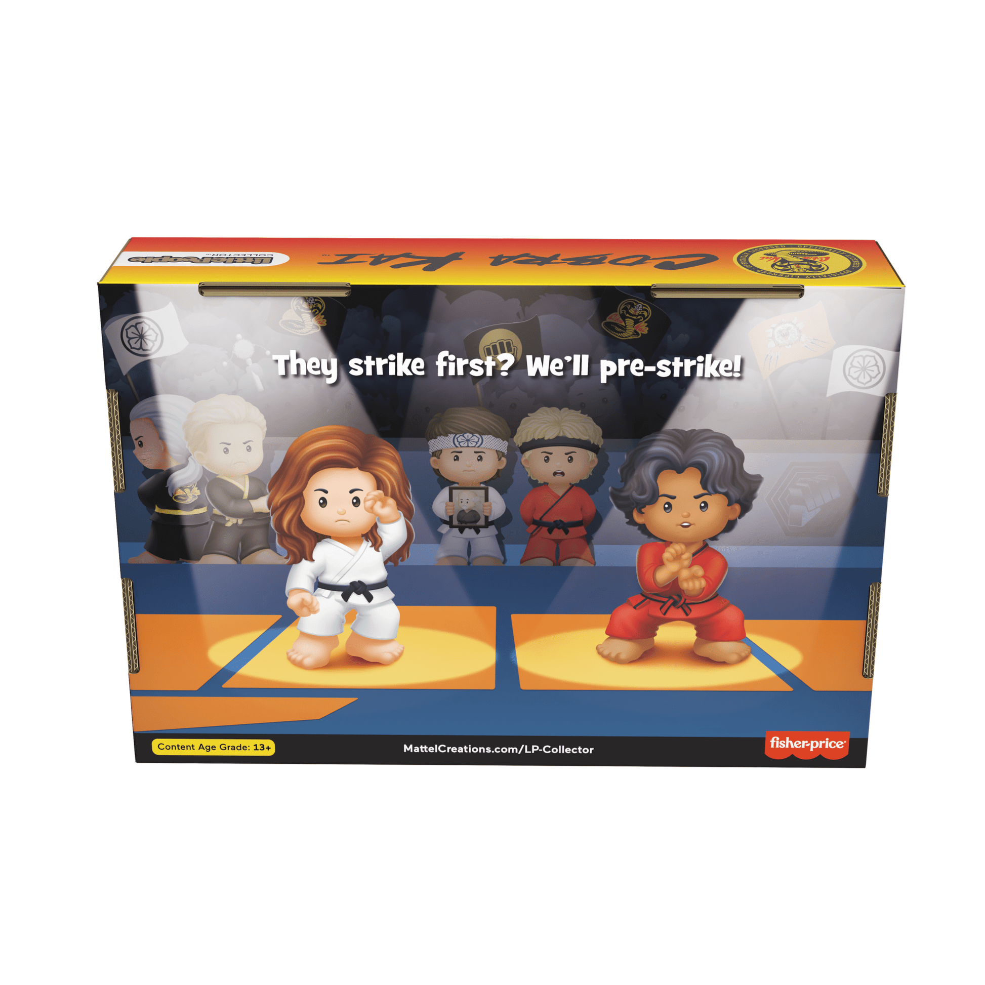 Little People Collector Cobra Kai Special Edition Set - Bộ Mô Hình Sưu Tầm - Fisher-Price - Hình ảnh bổ sung 9