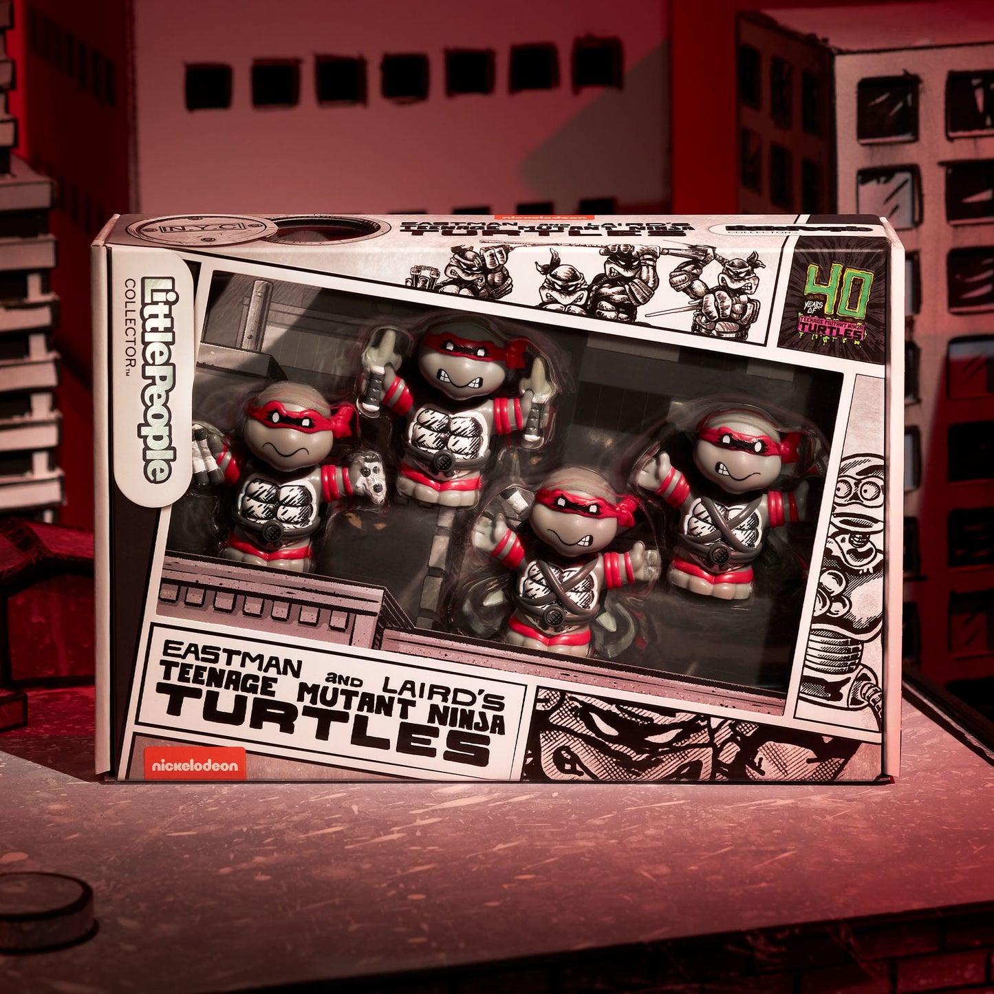 Little People Collector Teenage Mutant Ninja Turtles: Origins Special Edition Figure Set - Bộ Mô Hình Rùa Ninja Sưu Tập - Mat