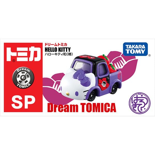 Đồ chơi mô hình xe Dream Tomica SP Hello Kitty Nagomi Camellia