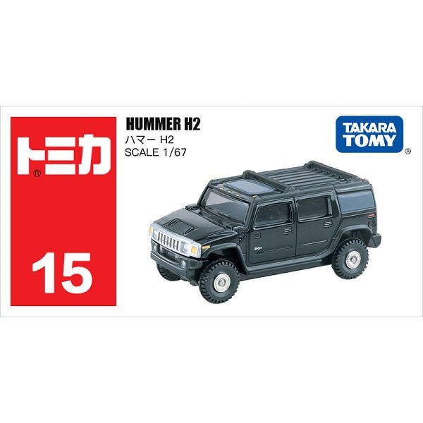 Đồ chơi mô hình xe Tomica No. 15 Hummer H2