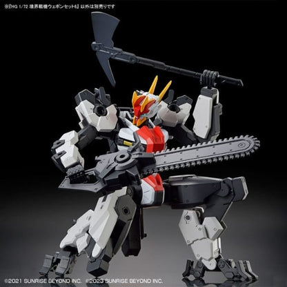 AMAIM Warrior at the Borderline Weapon Set 6 - Kyoukai Senki HG 1/72