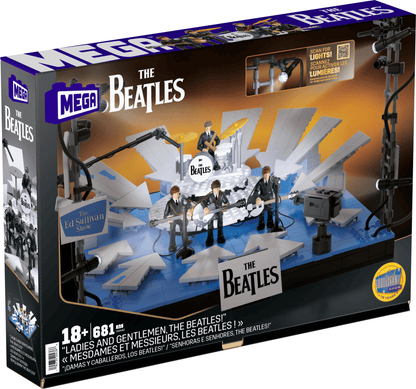 MEGA Showcase The Beatles 'Ladies and Gentlemen, The Beatles!' Building Toy Kit - Bộ Đồ Chơi Lắp Ráp Mô Hình Sân Khấu Sưu Tầm - Mattel