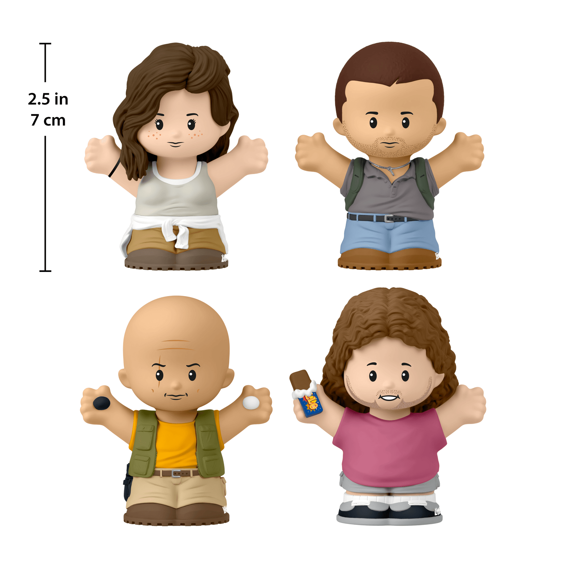 Little People Collector LOST TV Show Special Edition Set - Bộ Mô Hình Nhân Vật Phim Mất Tích - Fisher-Price Mattel Mattel Cre