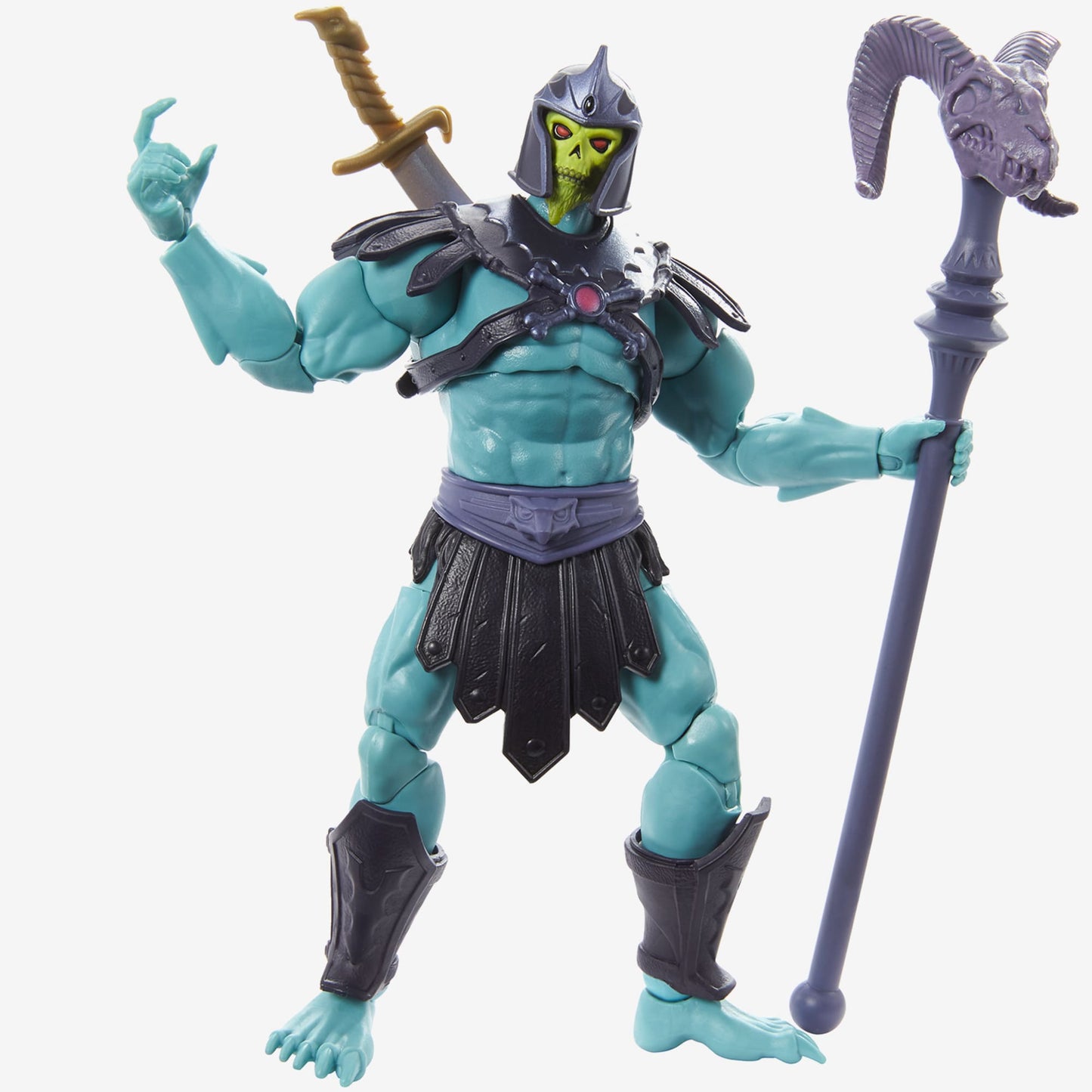 Masters of the Universe Masterverse New Eternia Skeletor Action Figure - Mô Hình Nhân Vật - Mattel HDR38 - Hình ảnh sản phẩm