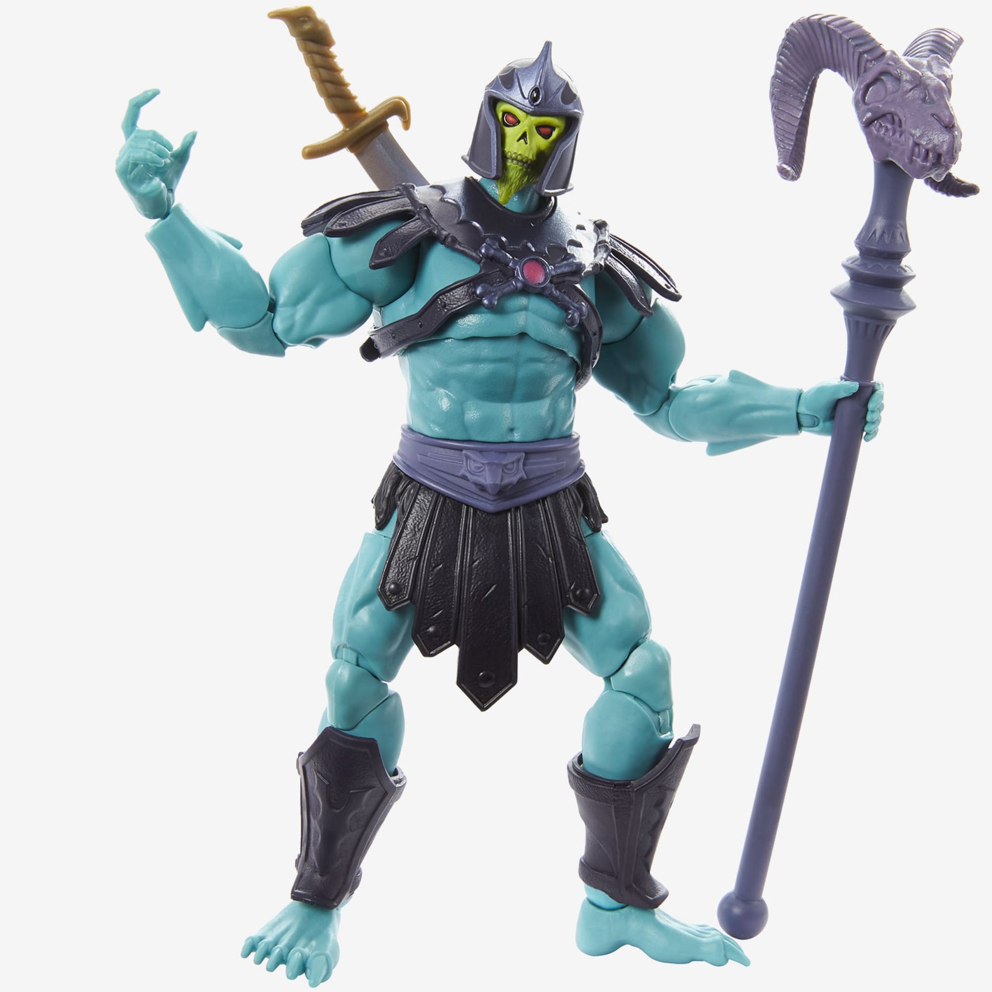 Masters of the Universe Masterverse New Eternia Skeletor Action Figure - Mô Hình Nhân Vật - Mattel HDR38 - Hình ảnh sản phẩm