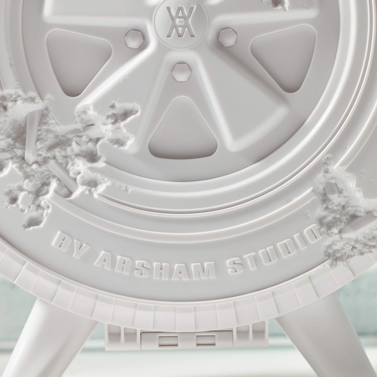 Hot Wheels x Daniel Arsham Eroded Porsche 930 and Rally Case - Xe Mô Hình Porsche Nghệ Thuật Cao Cấp Mattel Mattel Creations 