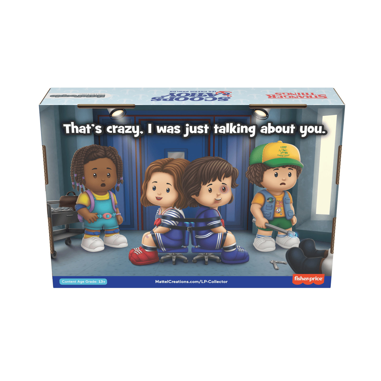 Little People Collector Stranger Things: Scoops Troop Special Edition Set - Bộ Mô Hình Nhân Vật Sưu Tầm Mattel Mattel - ảnh 3