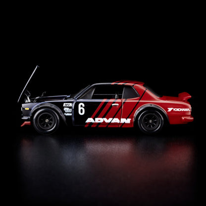 Hot Wheels RLC 1972 Skyline H/T 2000GT-R - Mô Hình Xe Nissan Skyline JDM Cao Cấp - Hot Wheels RLC Exclusive - Hình ảnh bổ sung 9