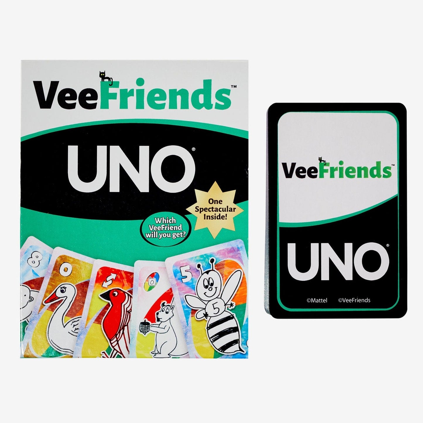 VeeFriends UNO Card Game - Board Game Thẻ Bài Sưu Tầm - Mattel Creations - Hình ảnh bổ sung 4