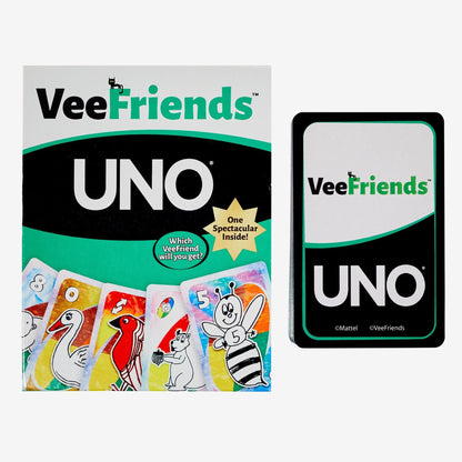 VeeFriends UNO Card Game - Board Game Thẻ Bài Sưu Tầm - Mattel Creations - Hình ảnh bổ sung 4