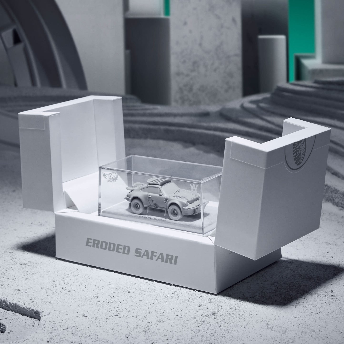 Hot Wheels x Daniel Arsham Eroded Porsche Safari - Mô Hình Xe 1:64 Giới Hạn Mattel Creations Mattel - ảnh 5 - Xe mô hình sưu 