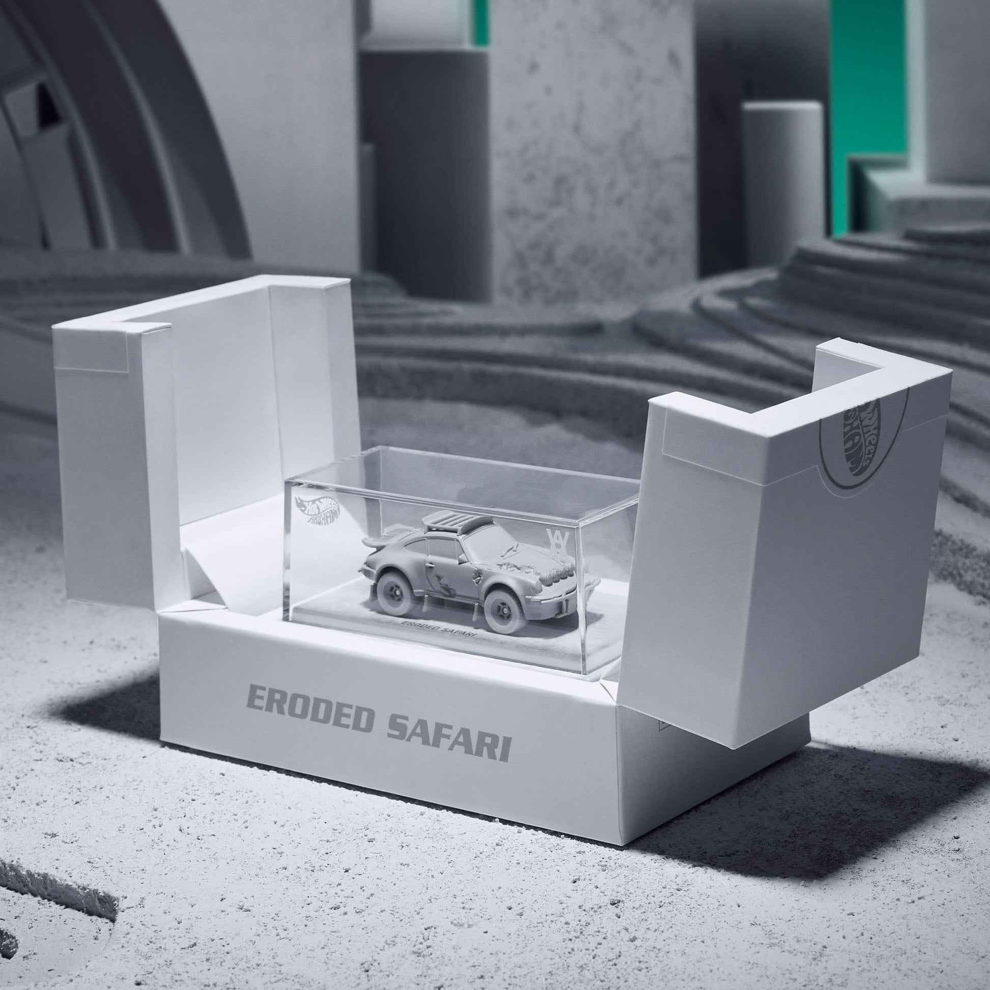 Hot Wheels x Daniel Arsham Eroded Porsche Safari - Mô Hình Xe 1:64 Giới Hạn Mattel Creations Mattel - ảnh 5 - Xe mô hình sưu 