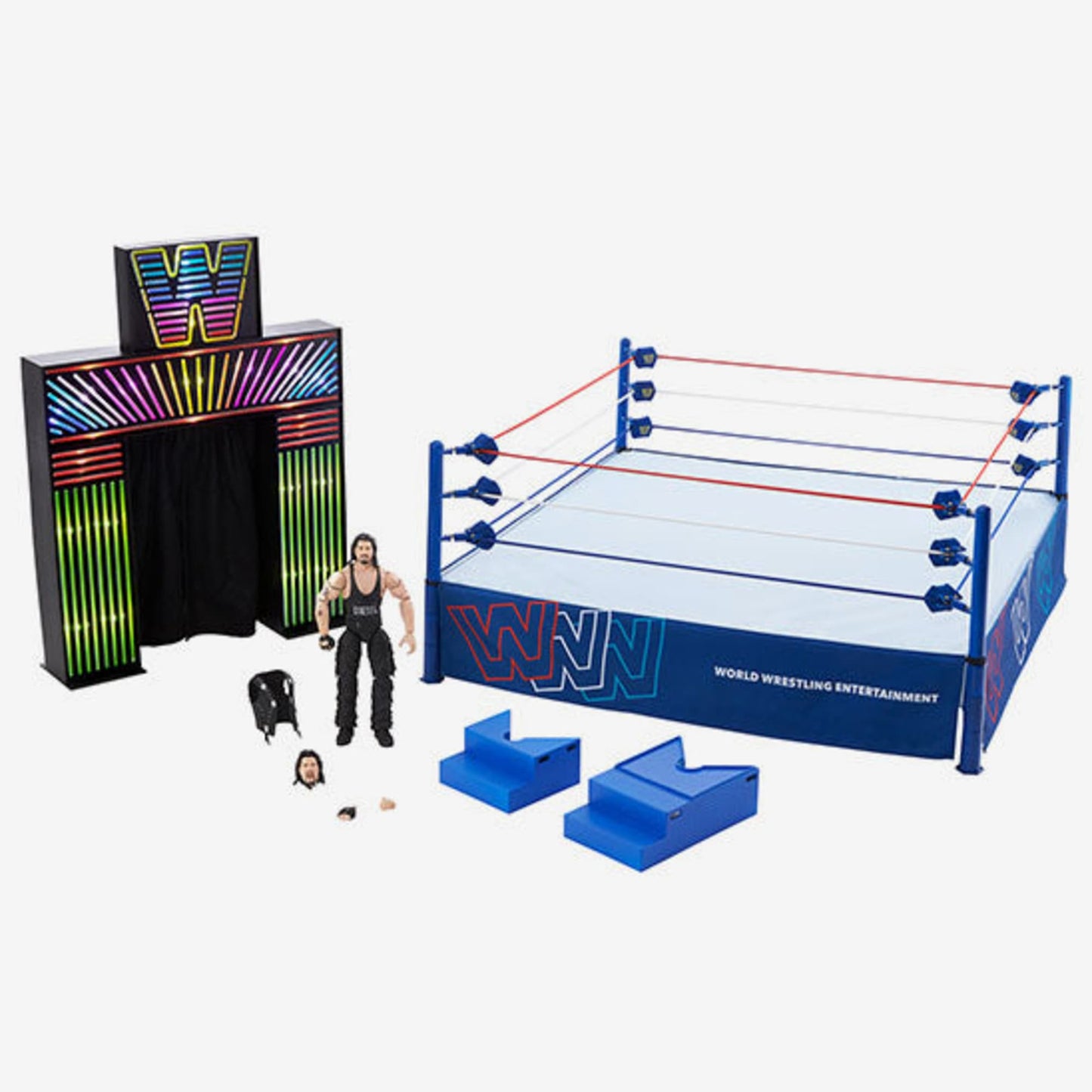 WWE Ultimate Edition New Generation Arena - Mô Hình Sàn Đấu Cao Cấp - Mattel - Góc nhìn khác 3