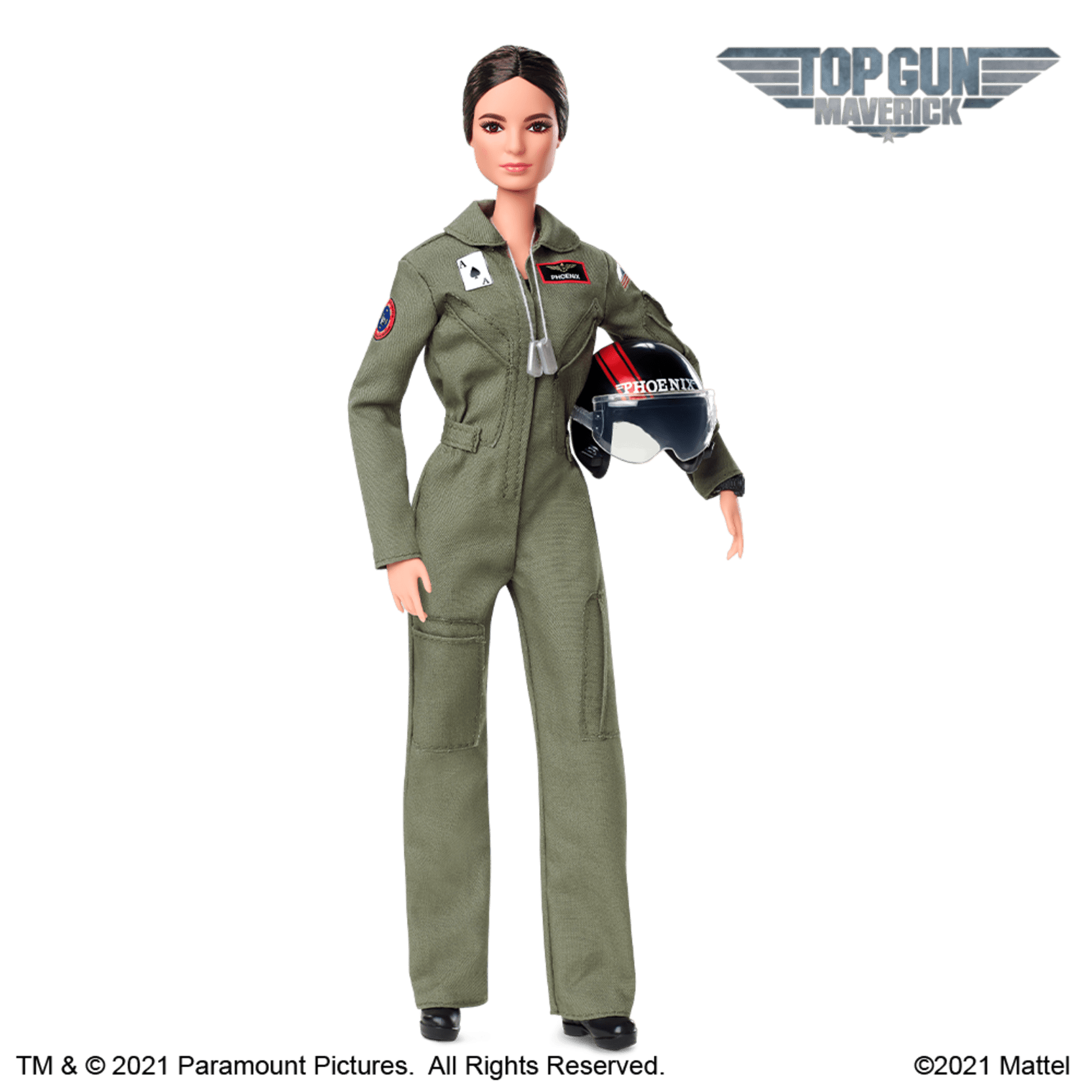 Top Gun: Maverick Barbie Doll - Búp Bê Phi Công Natasha Phoenix Trace - Barbie Signature - Hình ảnh sản phẩm