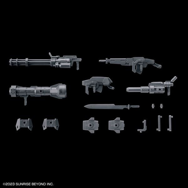 Amaim Warrior at the Borderline Weapon Set 7 - Kyoukai Senki HG 1/72
