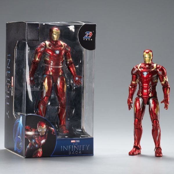 Mô hình Marvel - Iron Man MK46 with Plastic Holder - ZD Toys - ZM36