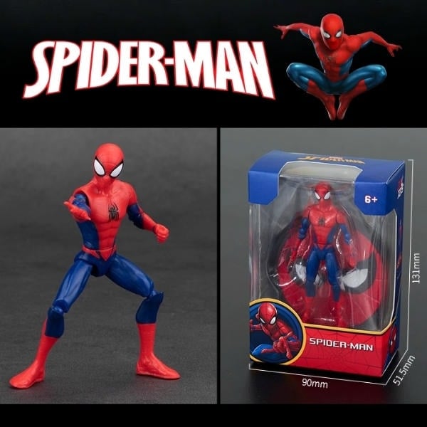 Mô hình Marvel - Spider Man Universe Spider Man (4 Inch) - ZD Toys 1936 - ZM54