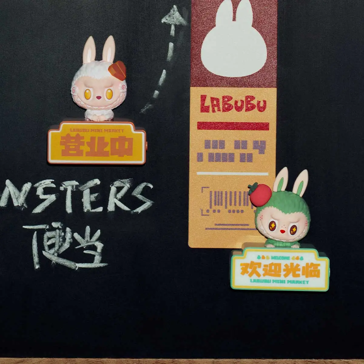 THE MONSTERS Wacky Mart Series Fridge Magnets - Nam Châm Gắn Tủ Lạnh Blind Box - POP MART