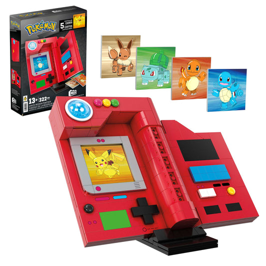 MEGA Pokémon Kanto Region Pokédex Building Kit - Bộ Lắp Ráp Mô Hình Pokédex - MEGA Mattel HYM37