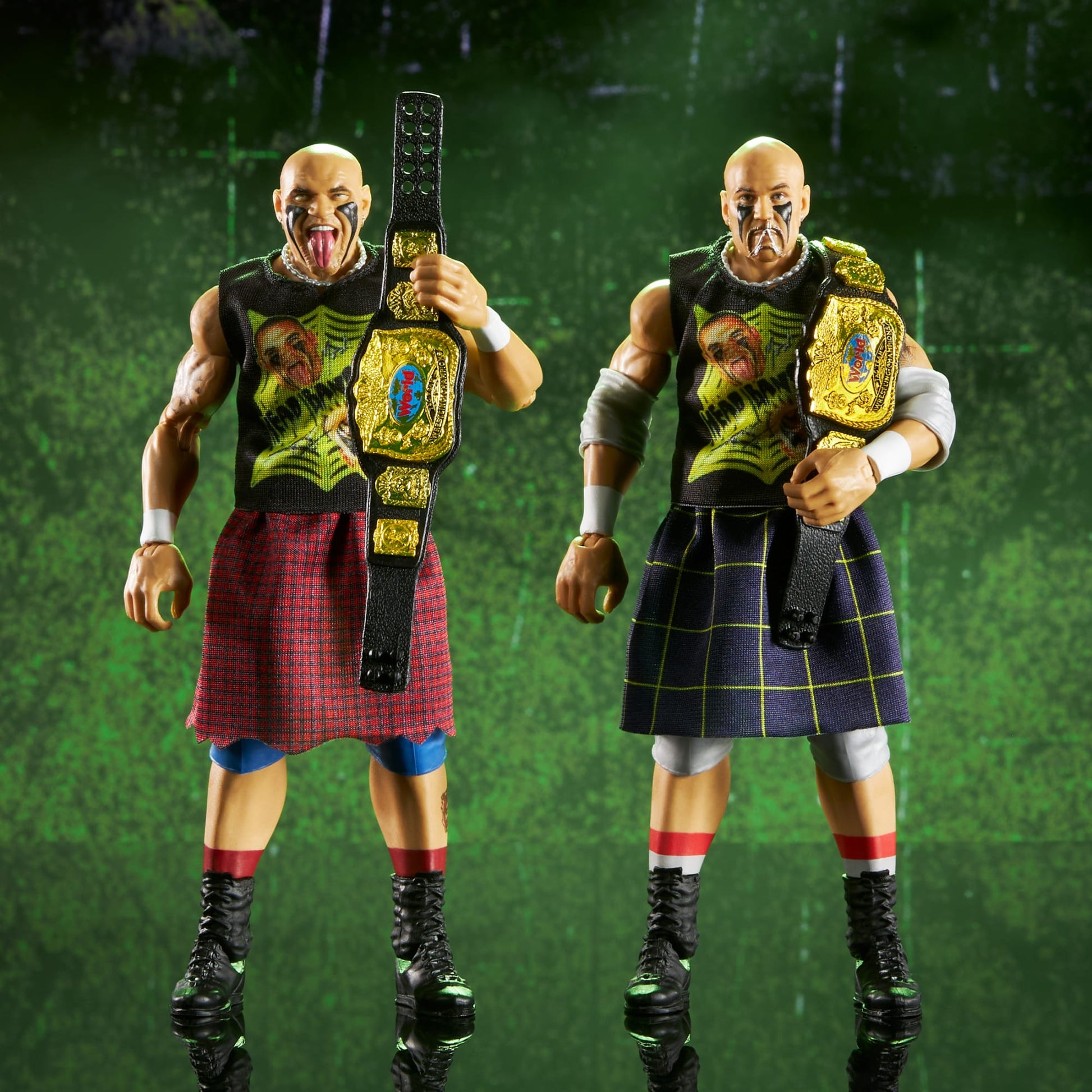 WWE Elite Collection The Headbangers 2-Pack - Bộ 2 Mô Hình Đồ Chơi WWE - Mattel - Hình ảnh sản phẩm
