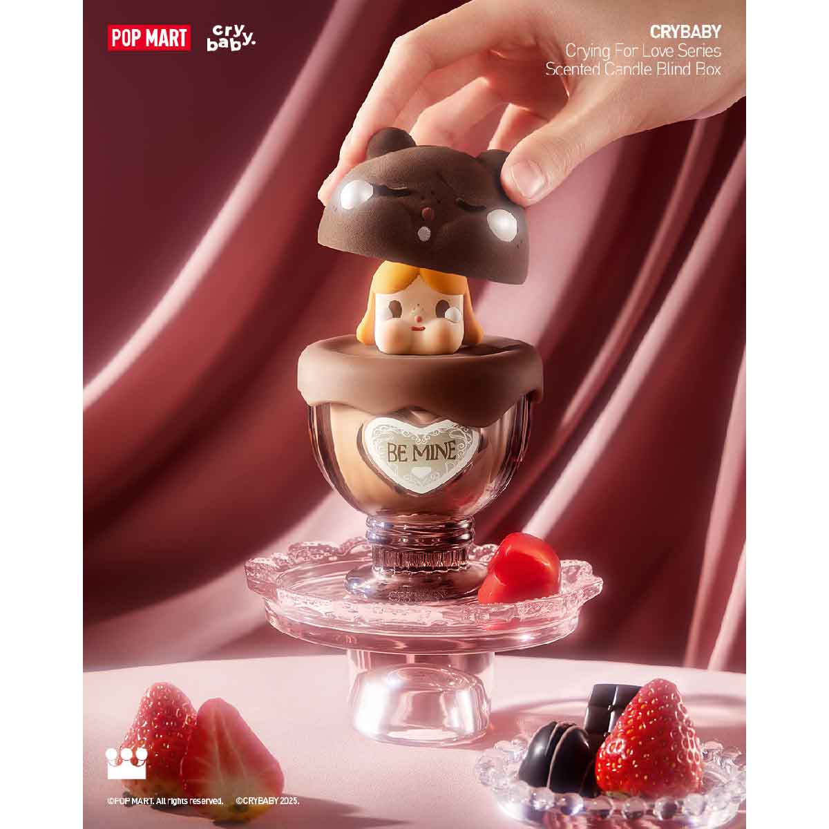 CryBaby Crying For Love Series Blind Box Scented Candle - Nến thơm Blind Box - POP MART