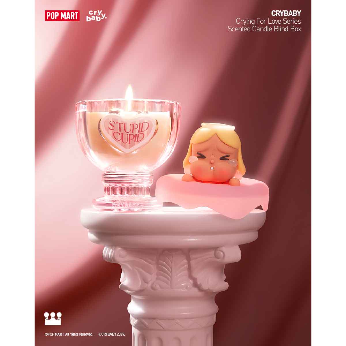 Nến Thơm CryBaby Crying For Love Series Blind Box POP MART