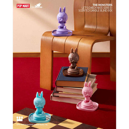 The Monsters Let's Checkmate Series Blind Box Scented Candle - Nến thơm mô hình Labubu - POP MART